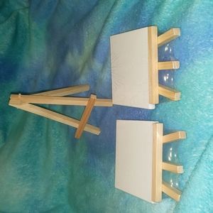 Miniature Canvas and Easel package